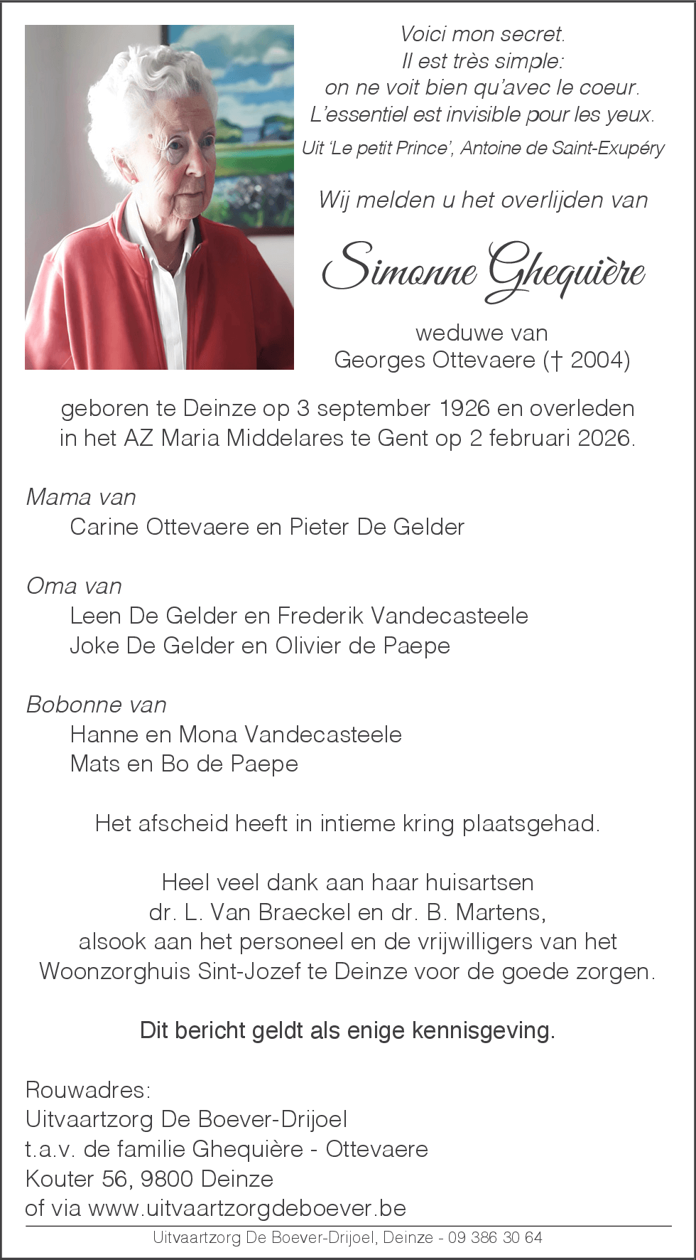Simonne Ghequière
