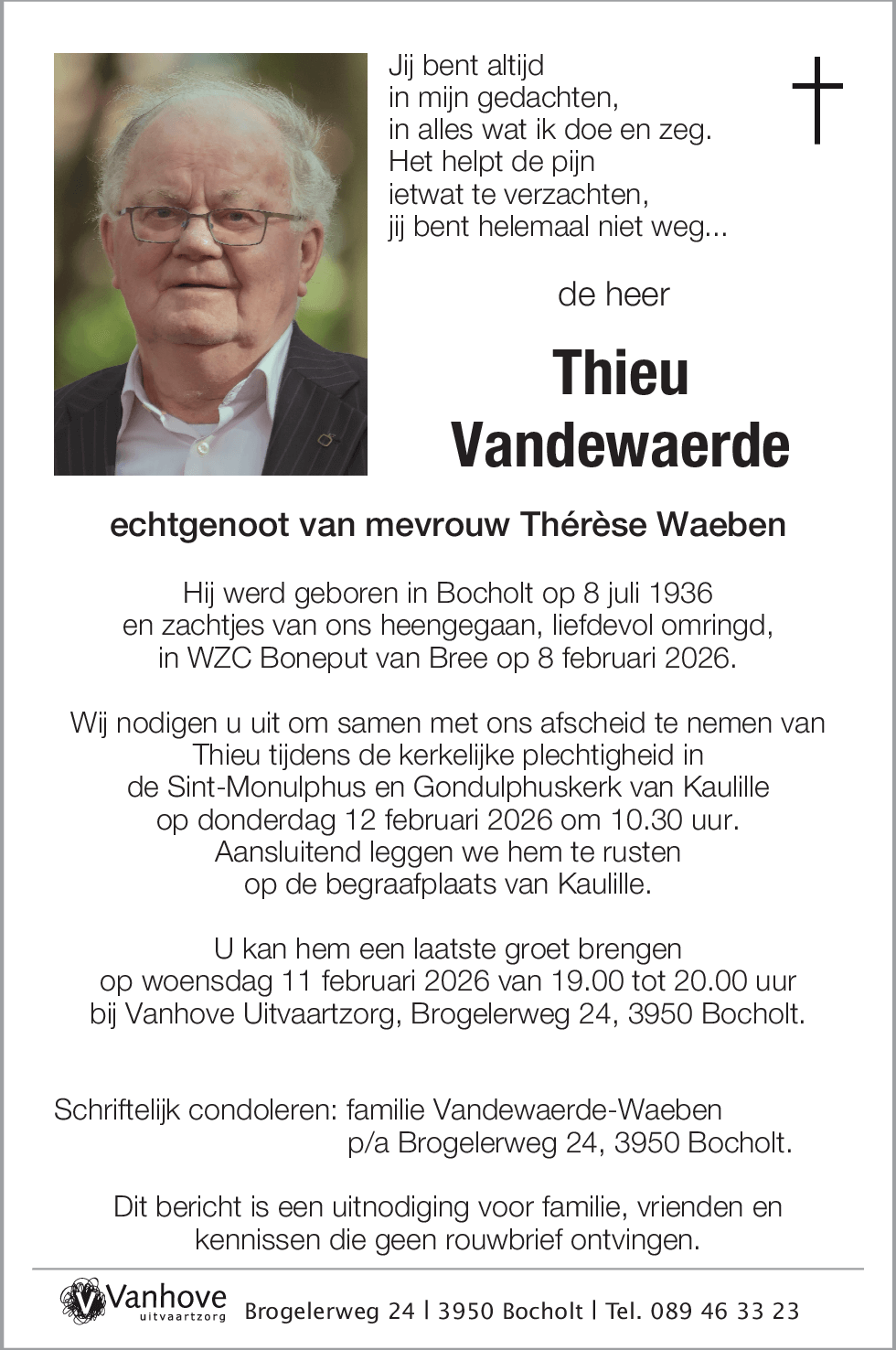 Thieu Vandewaerde