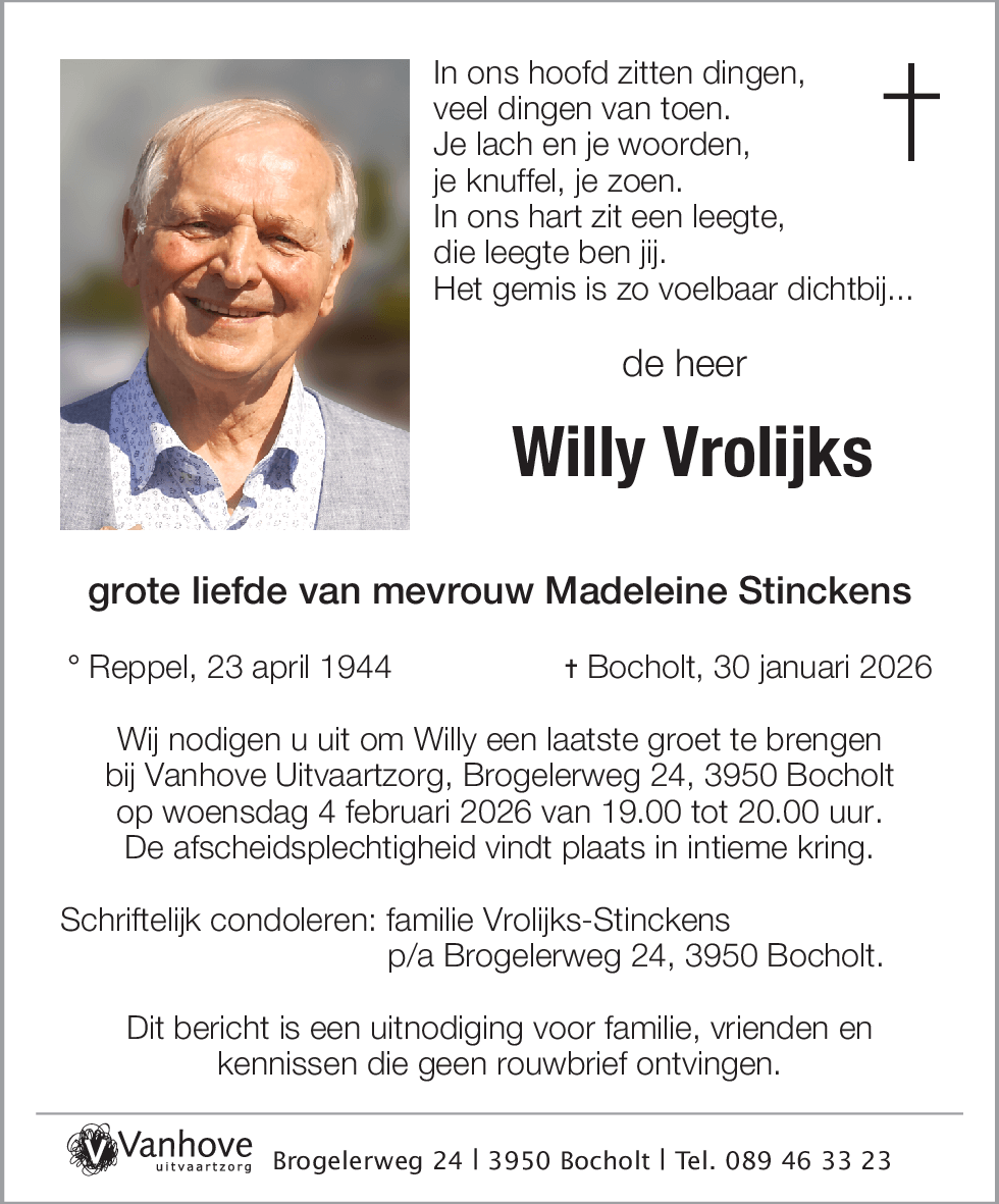 Willy Vrolijks