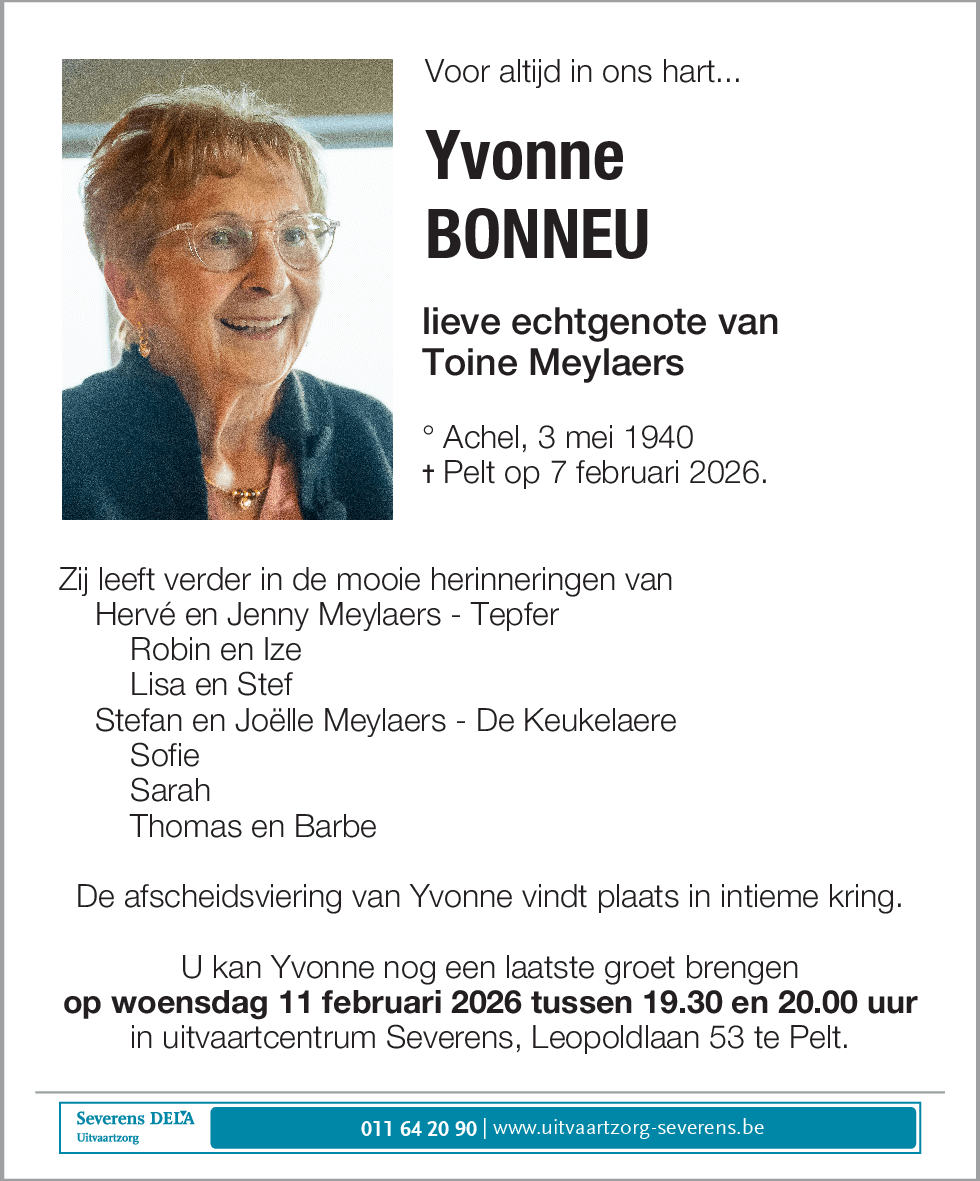 Yvonne Bonneu