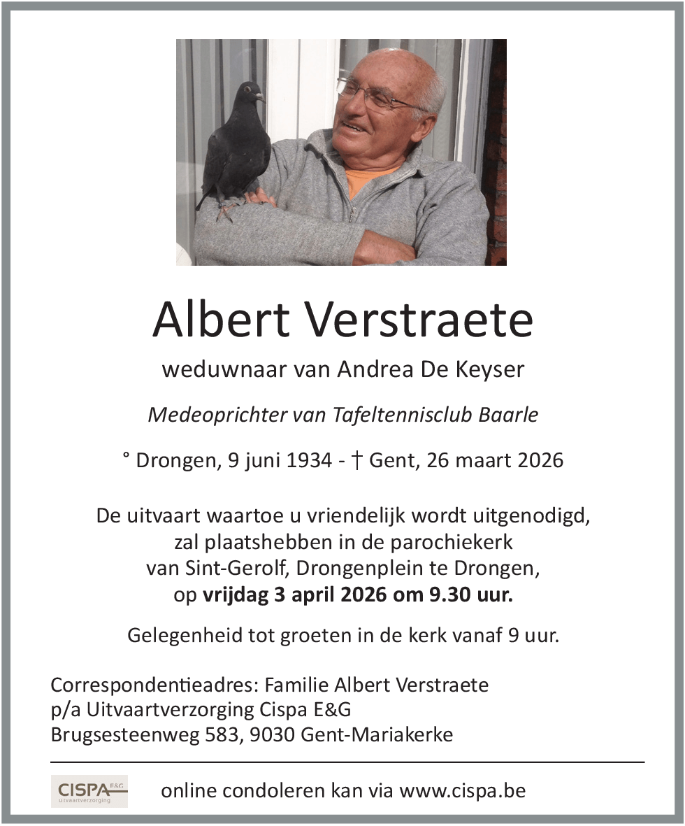 Albert Verstraete