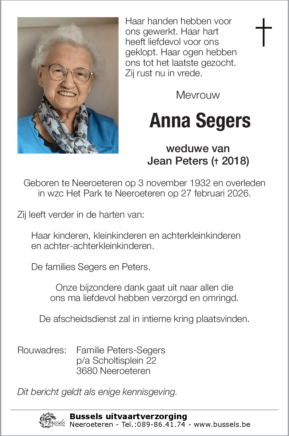 Anna Segers