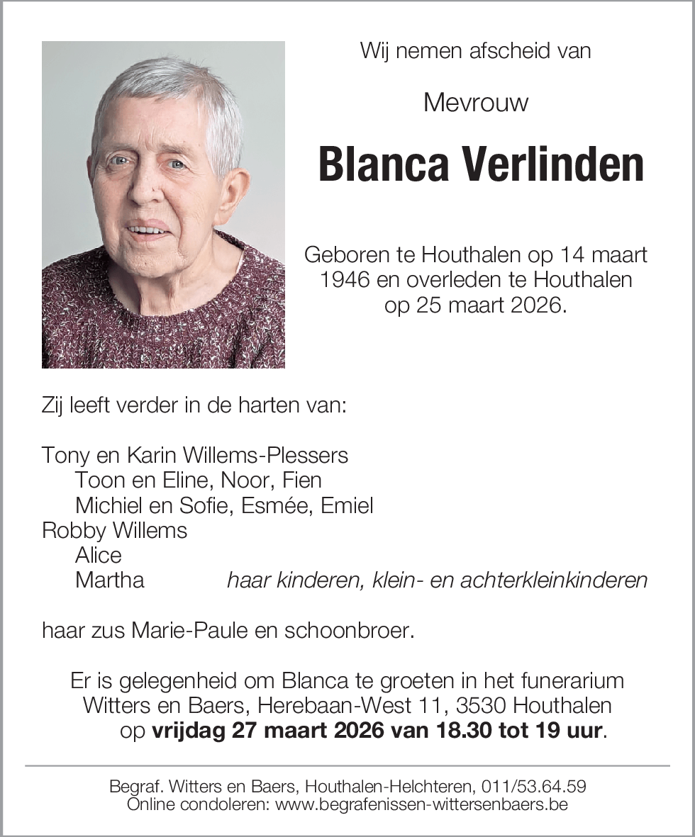 Blanca Verlinden