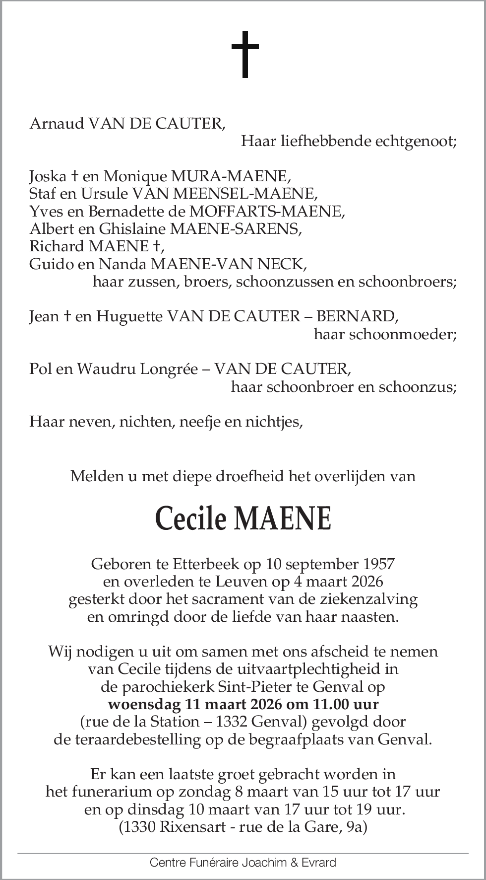 Cecile Maene