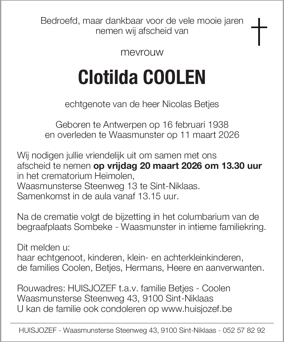 Clotilda Coolen