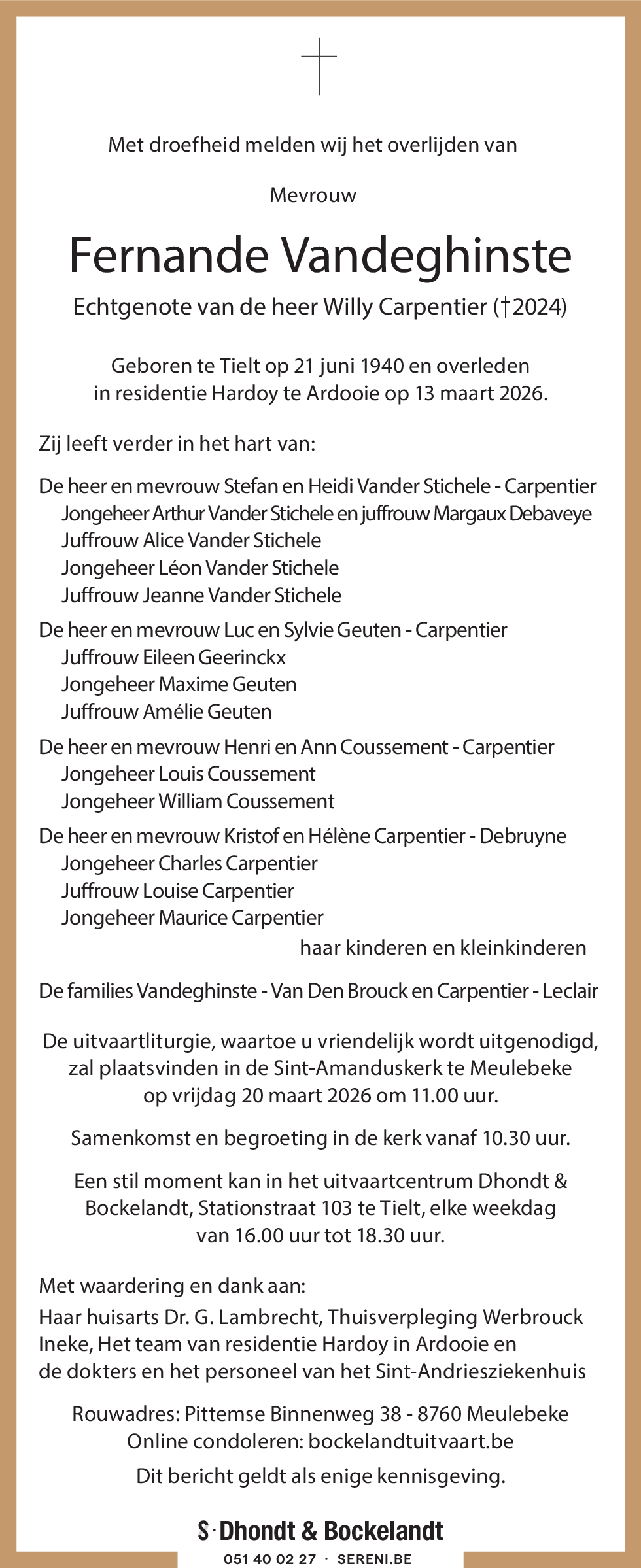 Fernande Vandeghinste