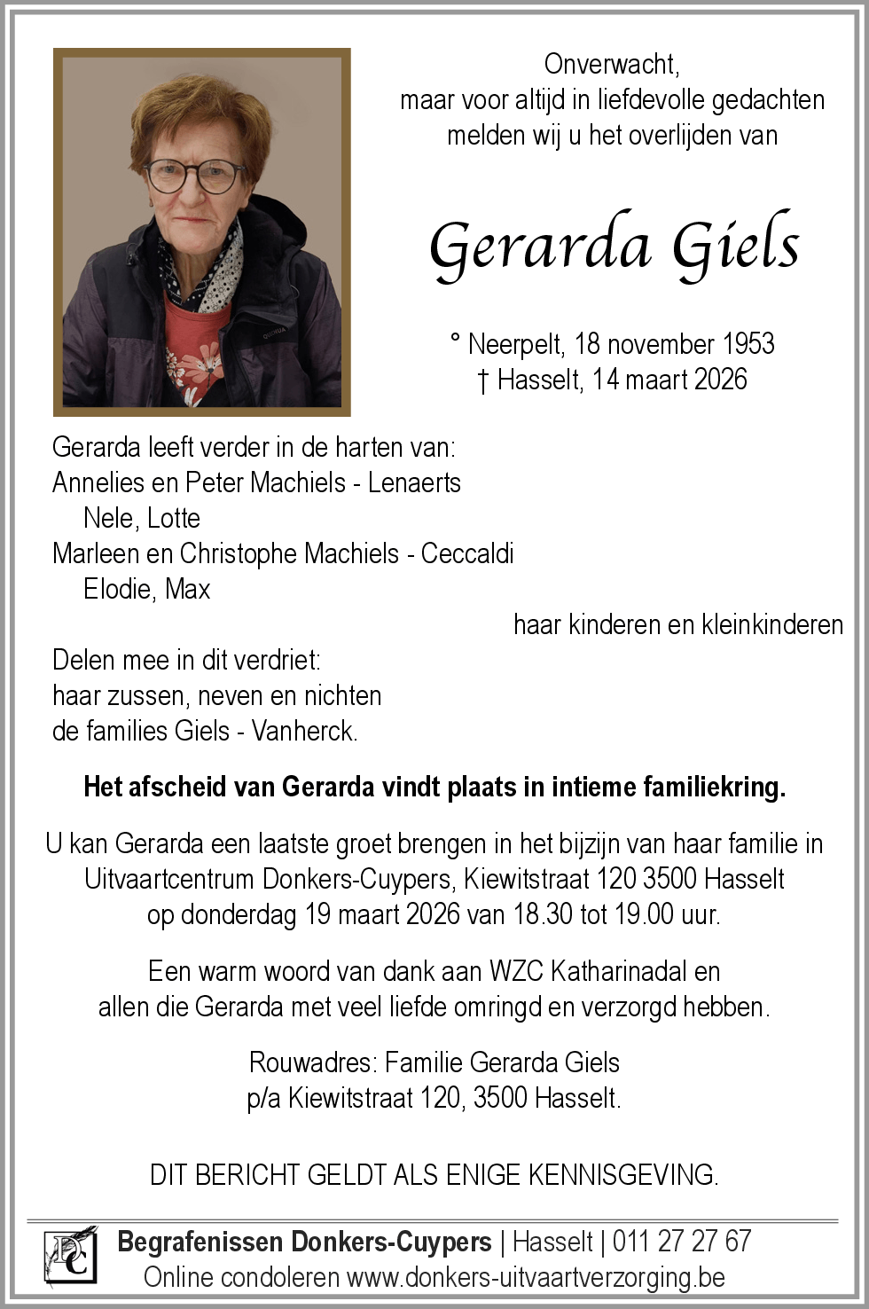 Gerarda Giels