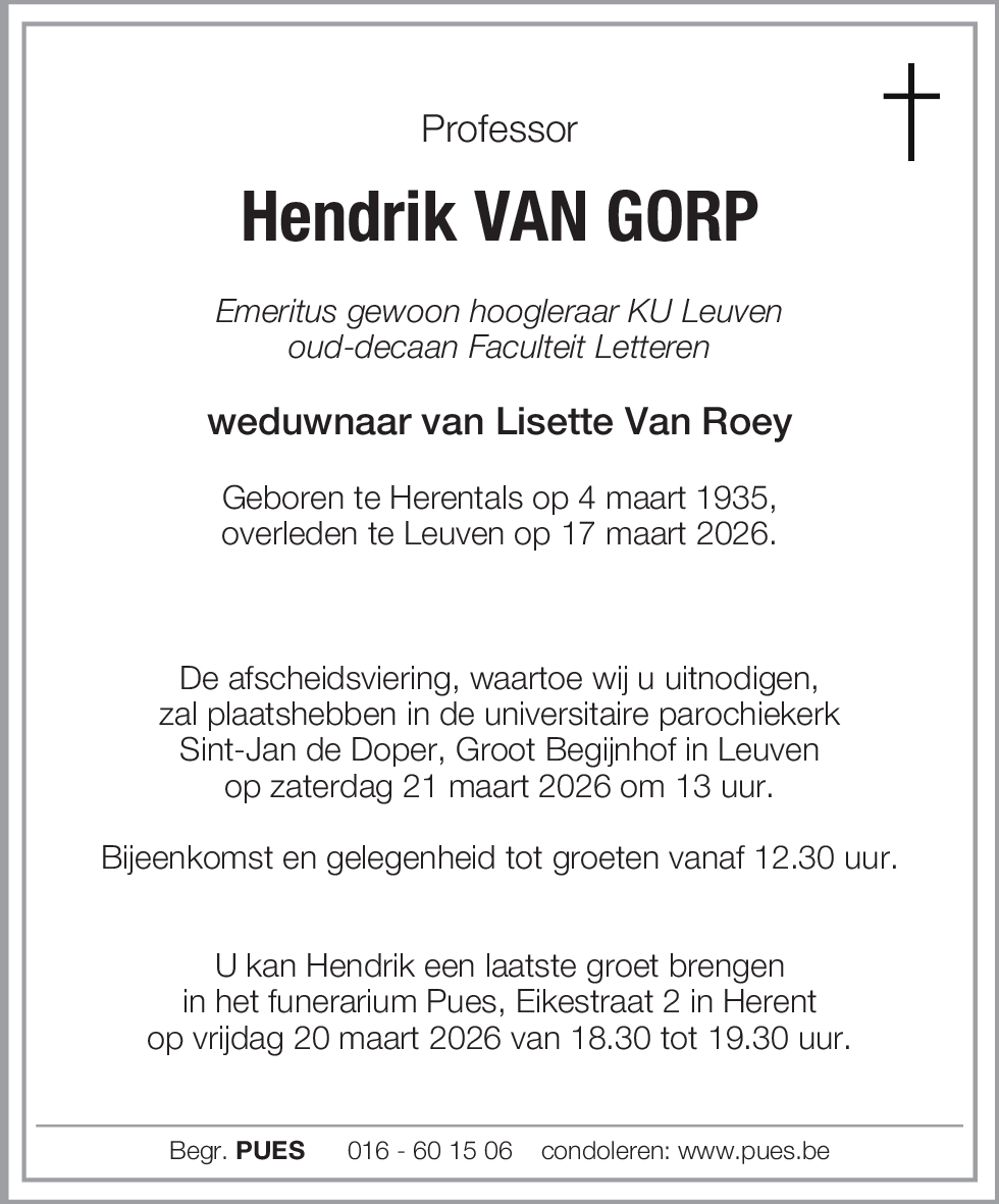 Hendrik Van Gorp