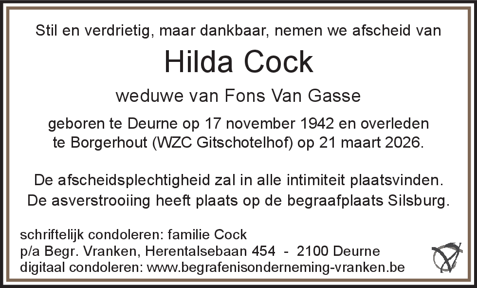 Hilda Cock