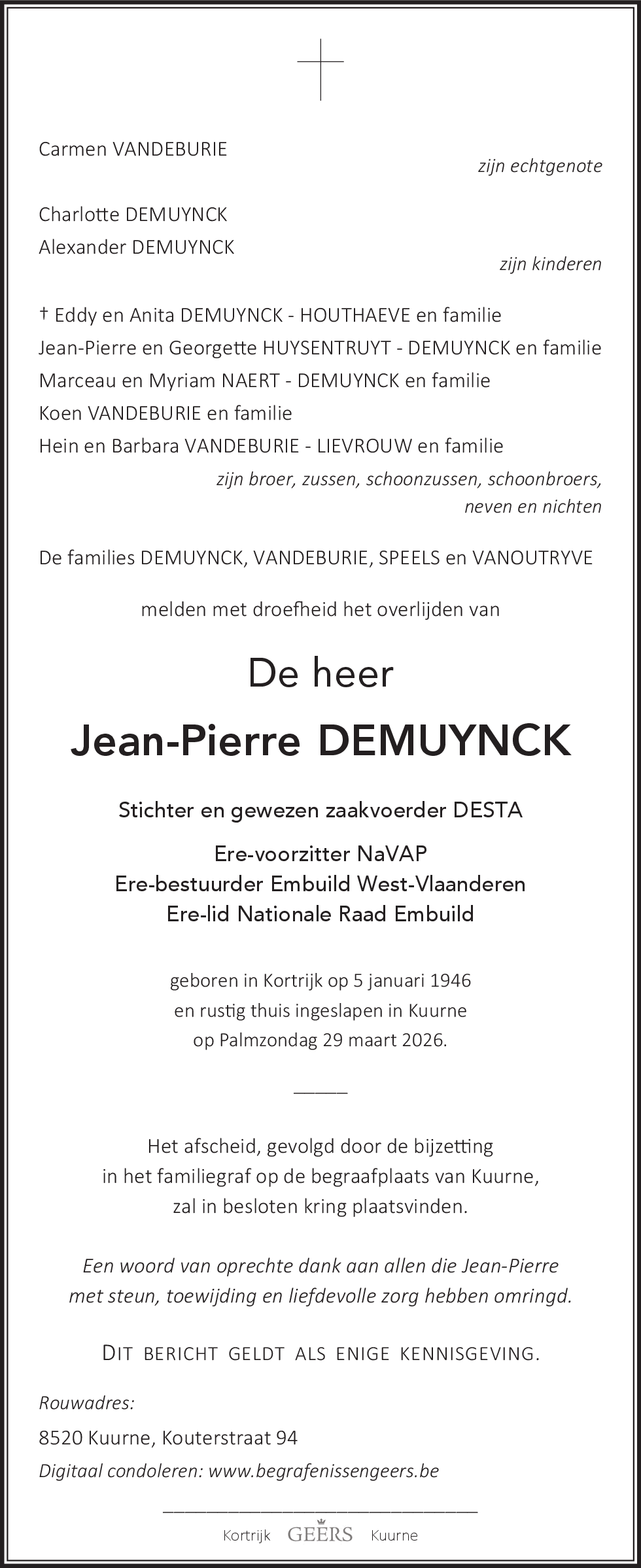 Jean-Pierre DEMUYNCK