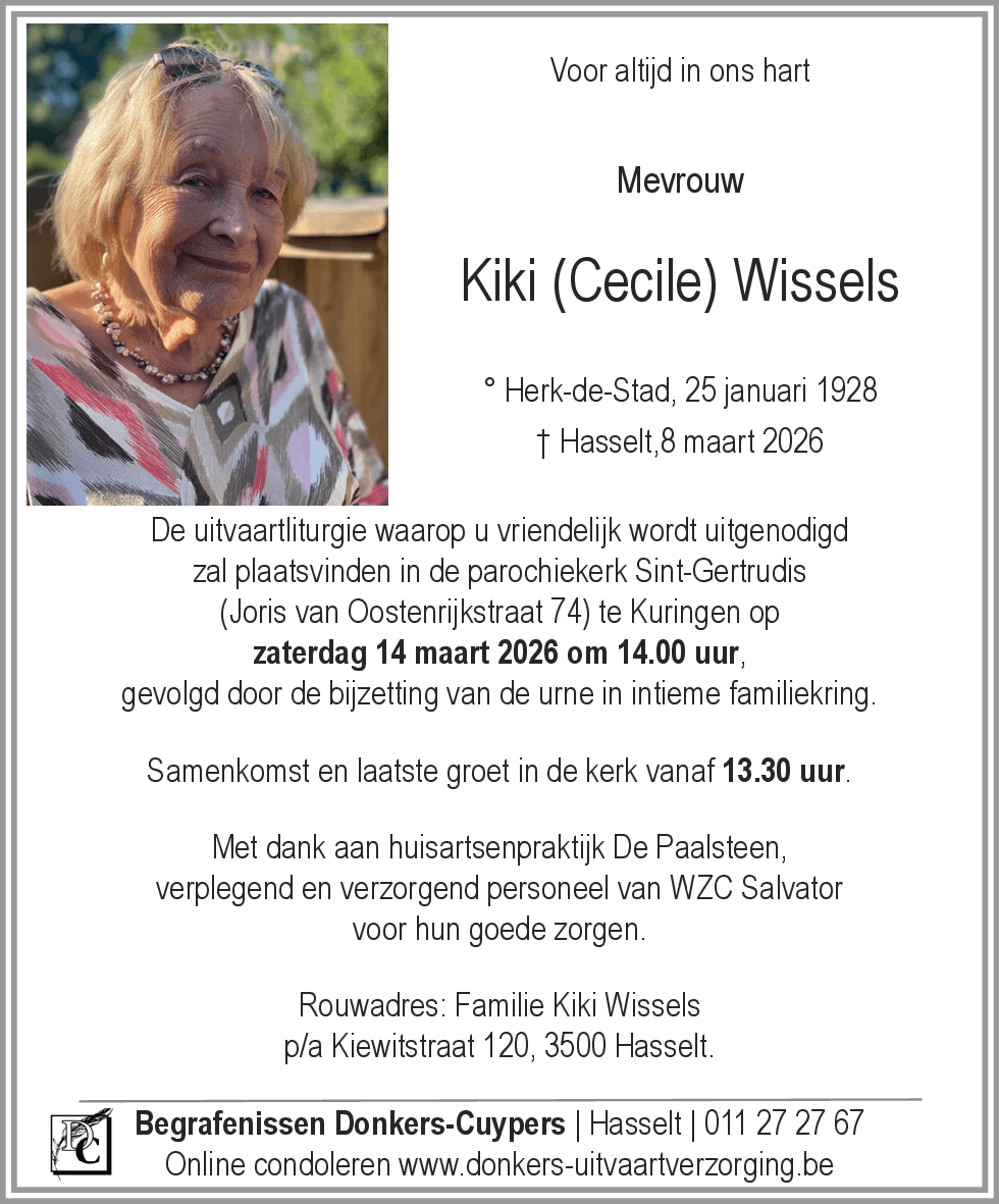Kiki (Cecile) Wissels