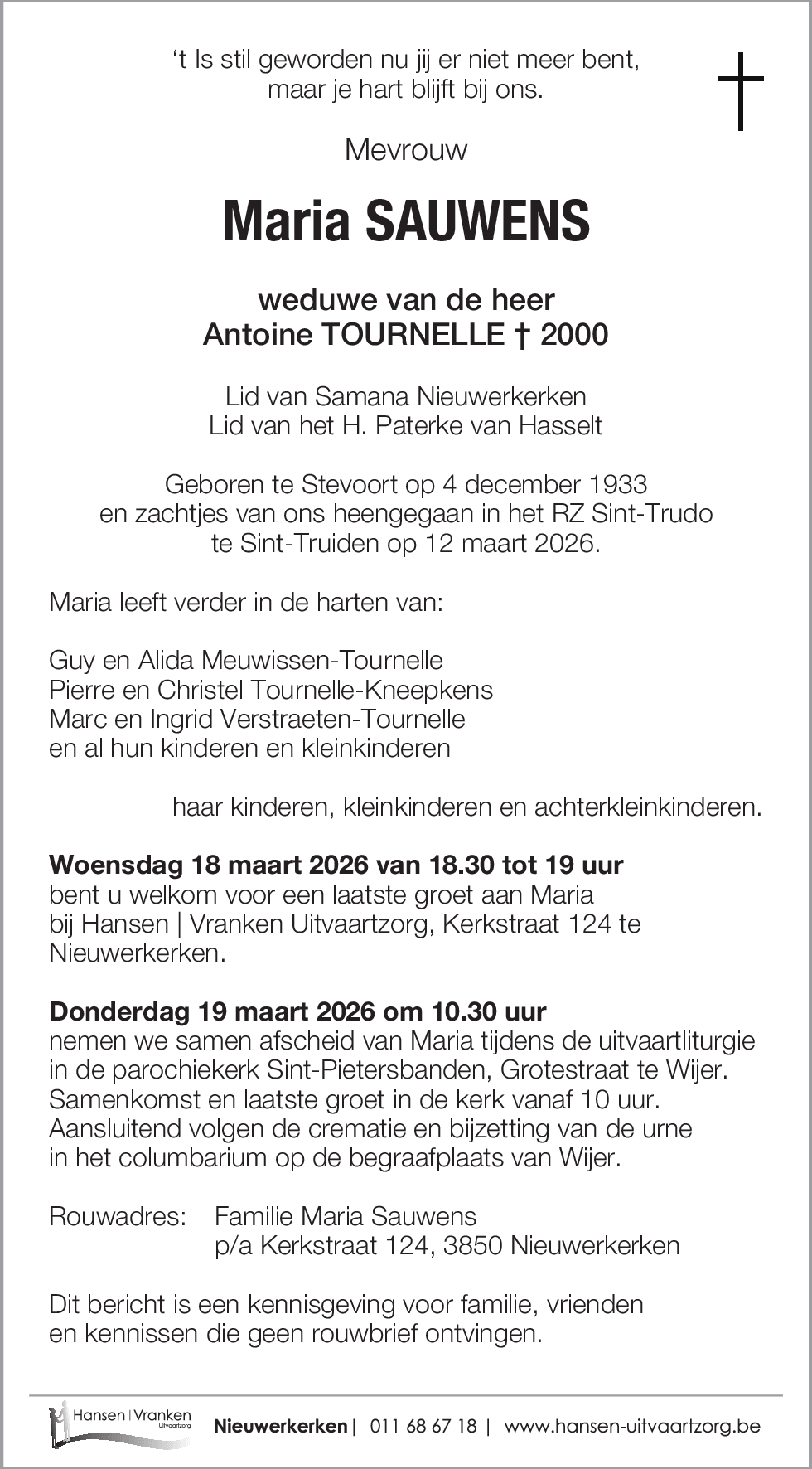 Maria SAUWENS
