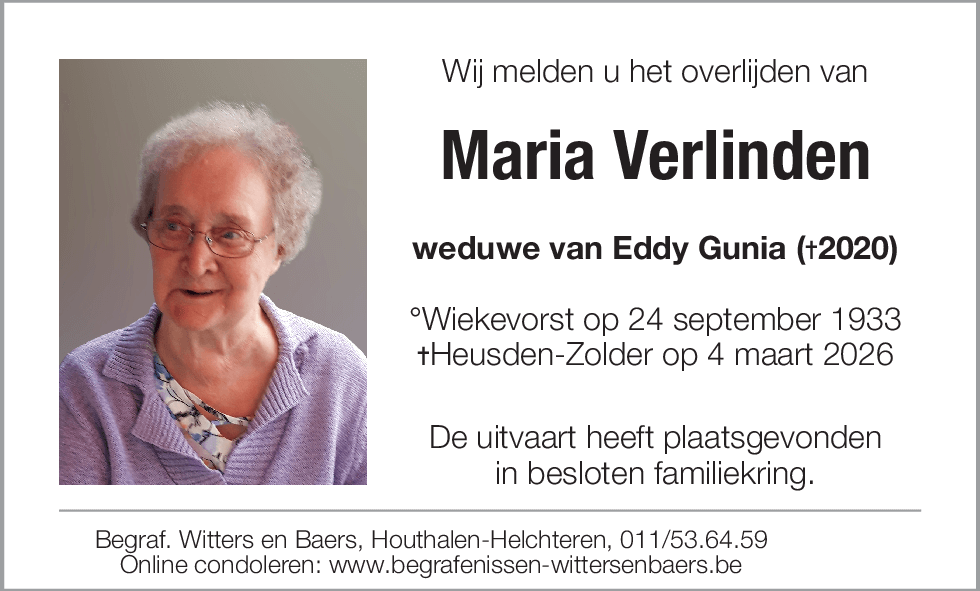 Maria Verlinden