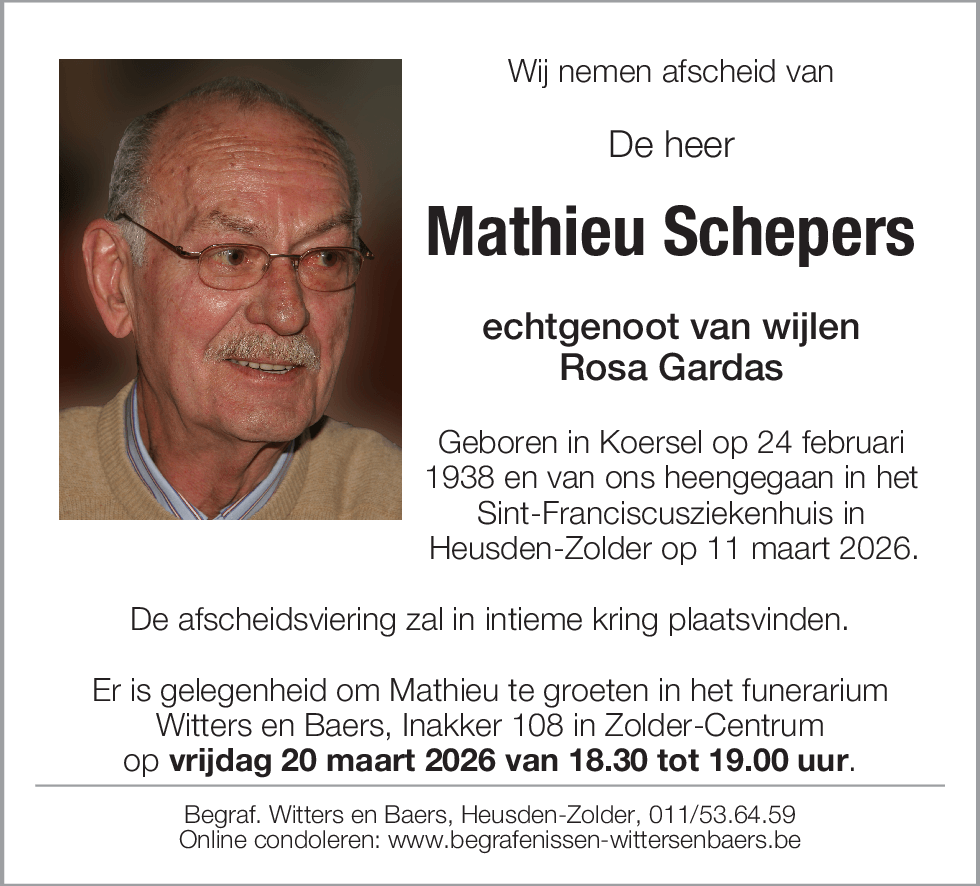 Mathieu Schepers