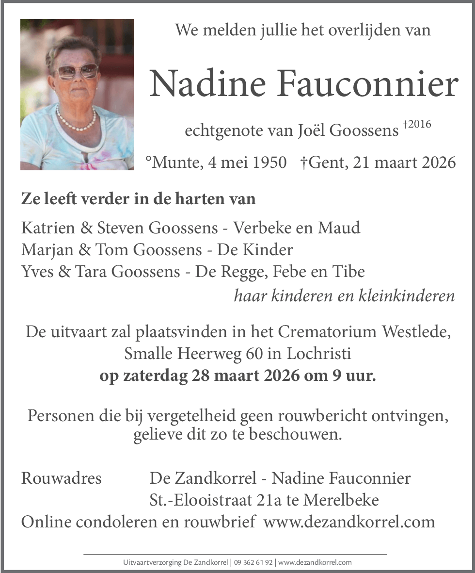 Nadine Fauconnier