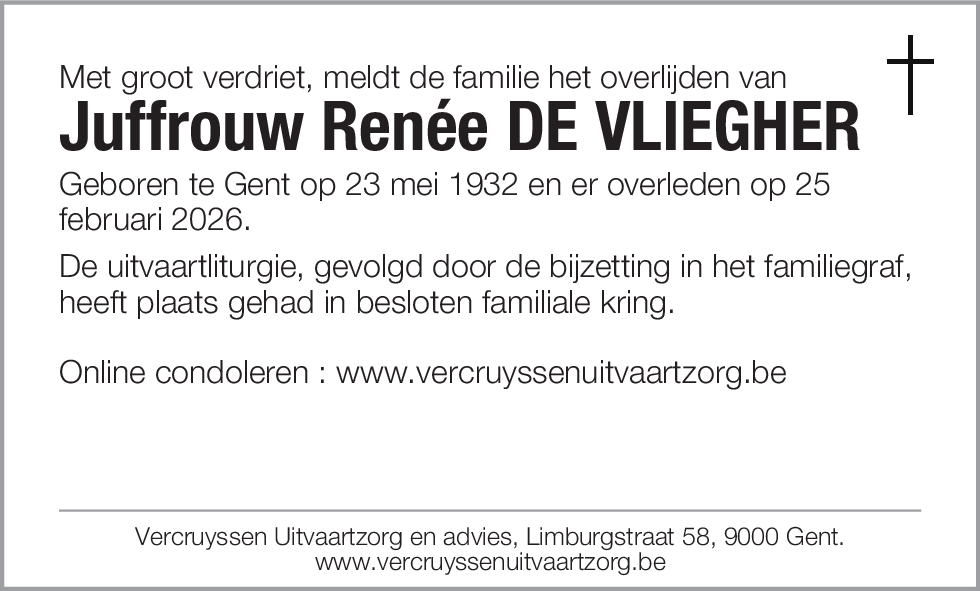 Renée De Vliegher