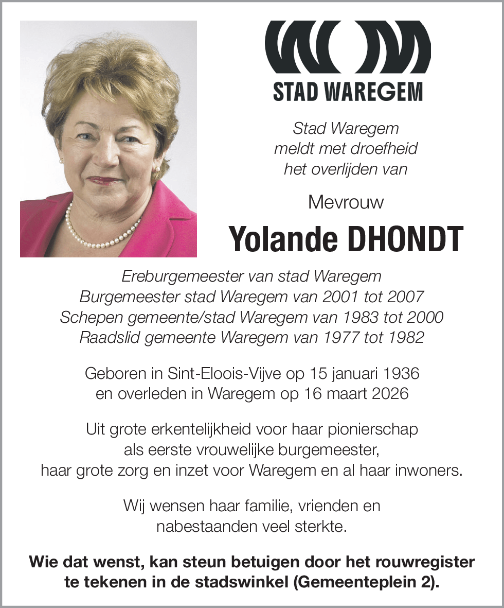 Yolande Dhondt