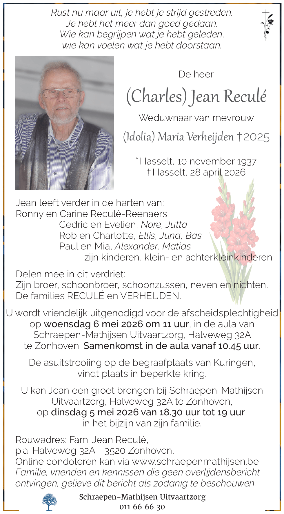 (Charles) Jean Reculé