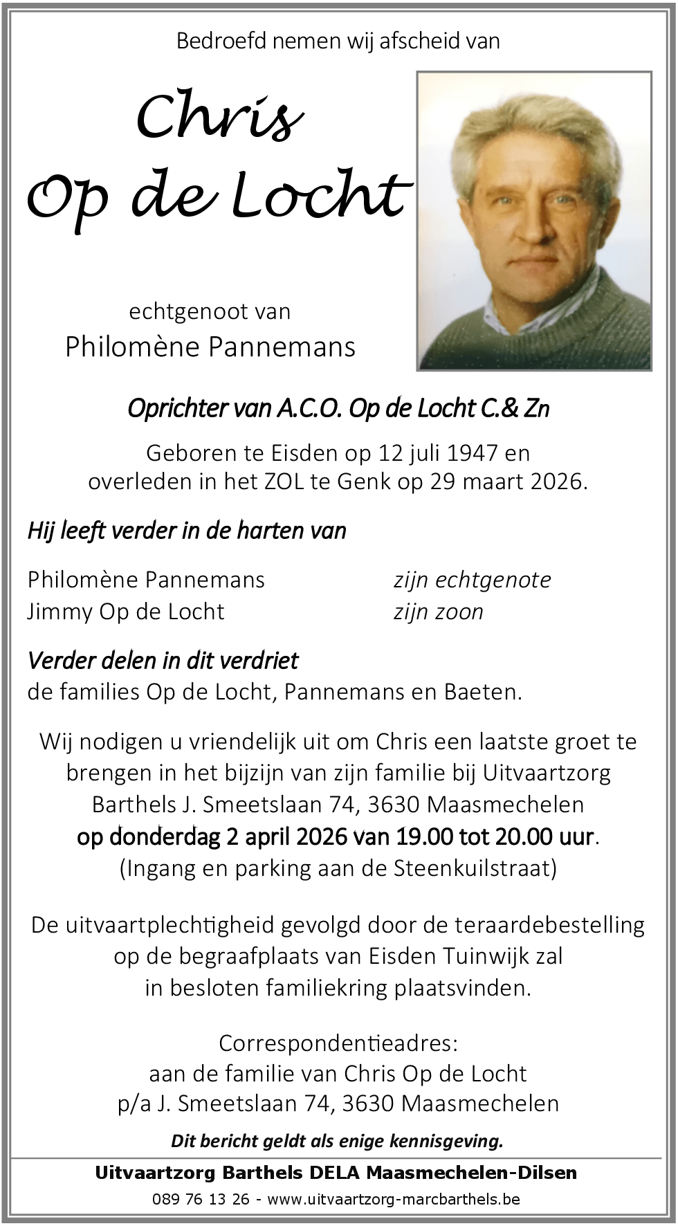 Christiaan Op de Locht