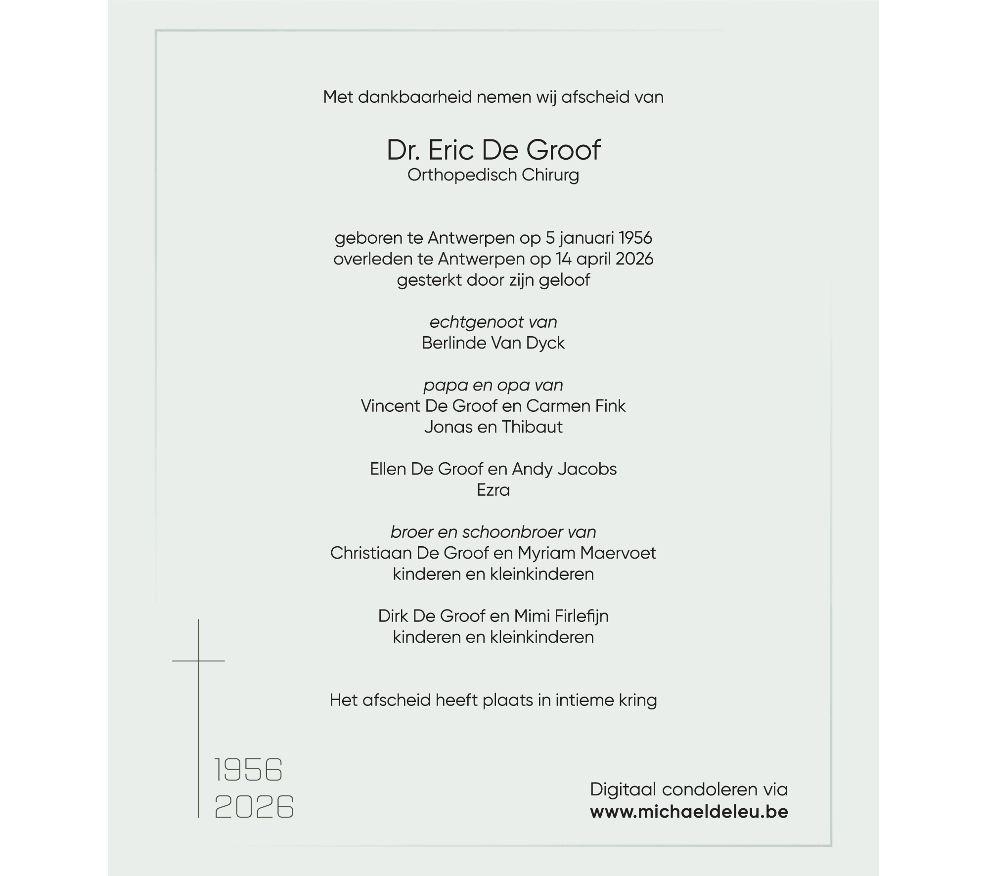Eric De Groof