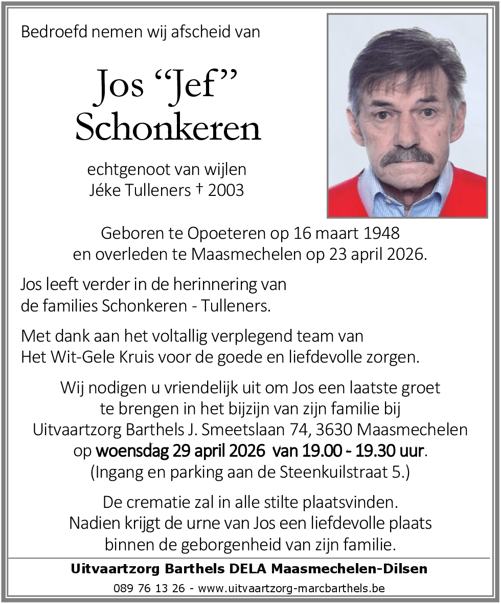 Jos Schonkeren
