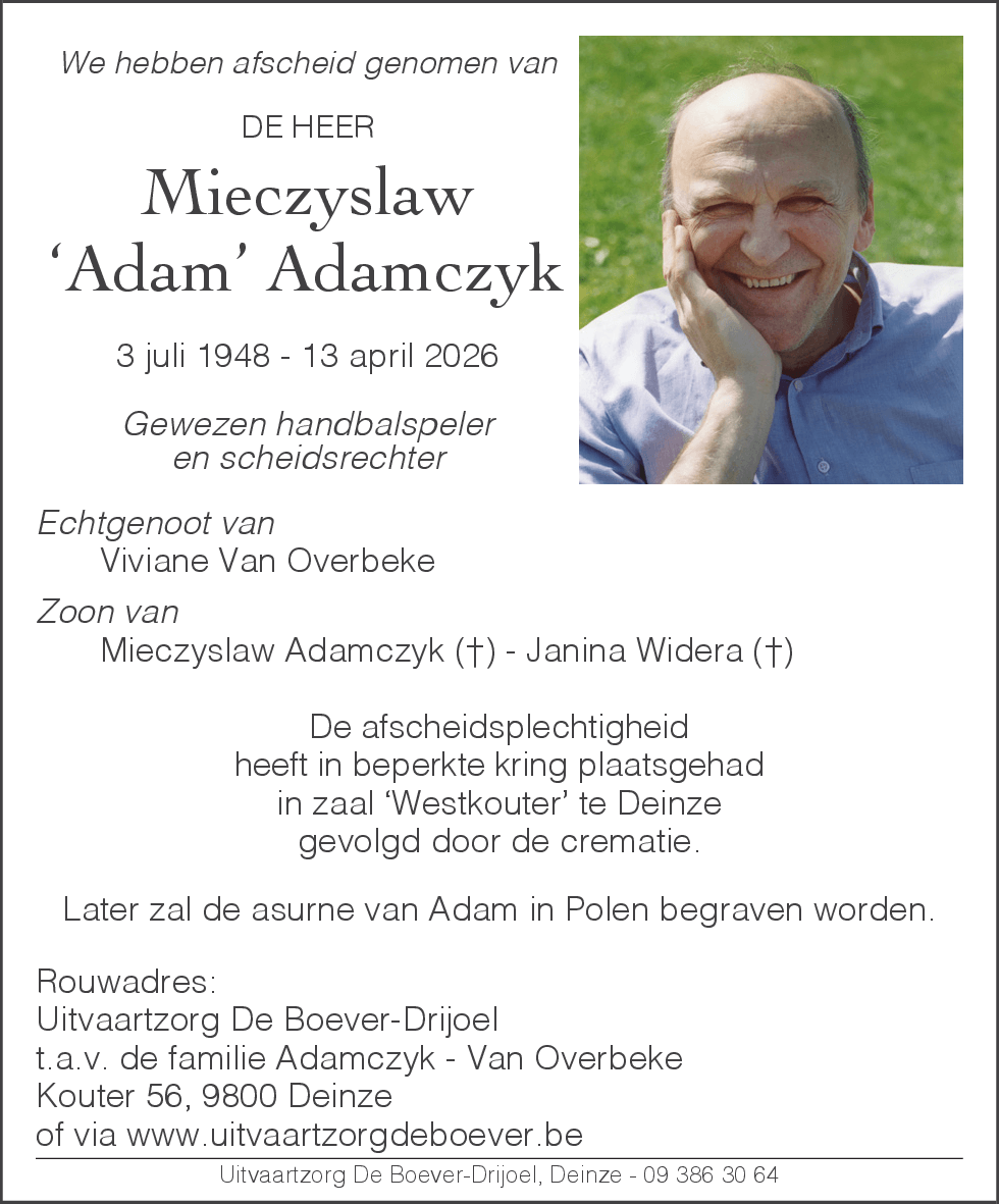 Mieczyslaw Adamczyk