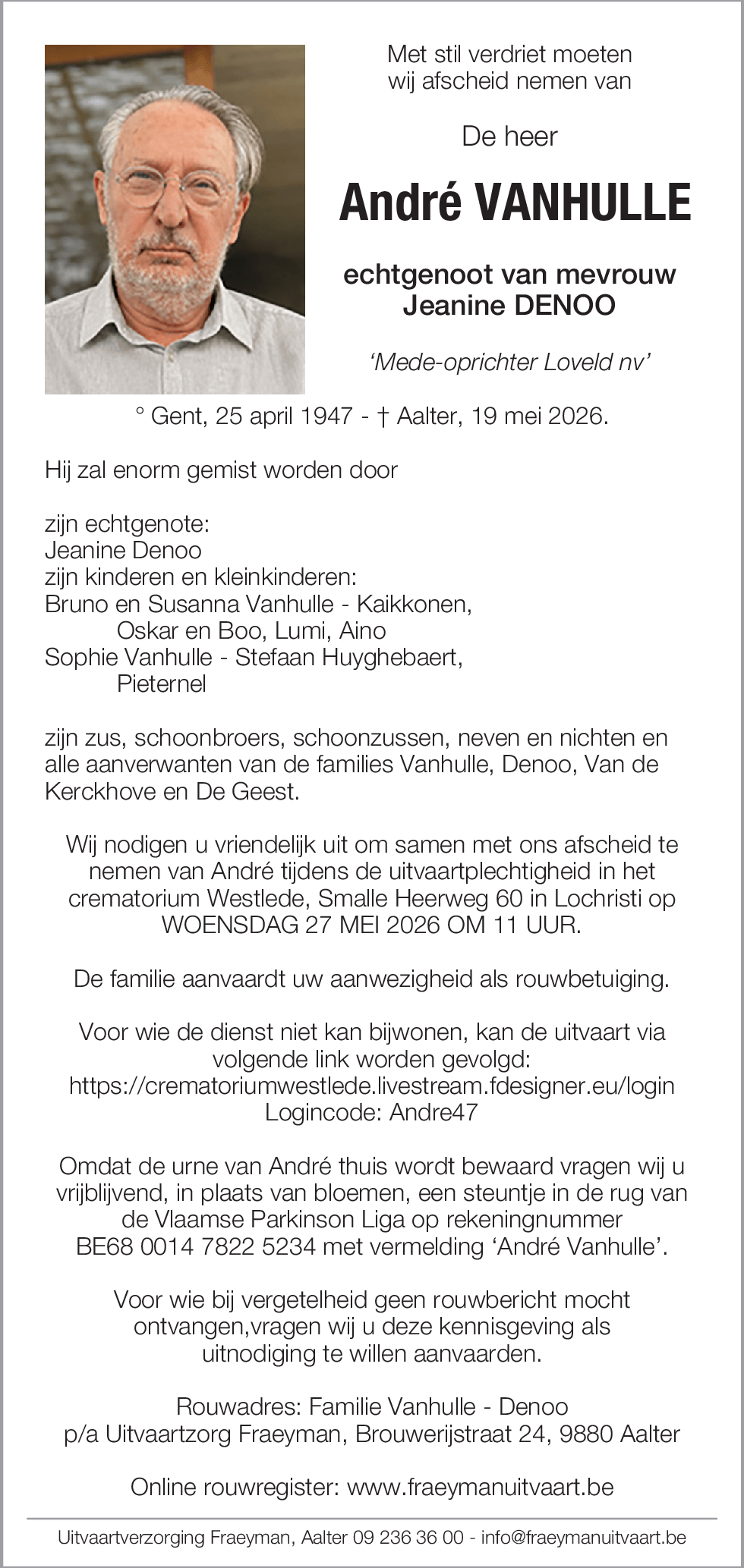 André Vanhulle