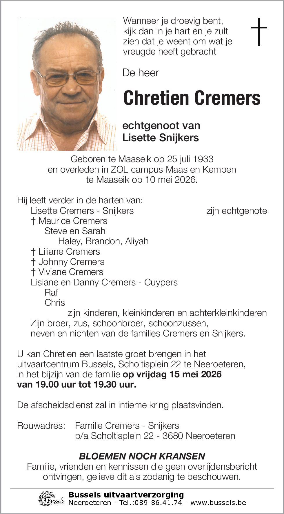 Chretien Cremers