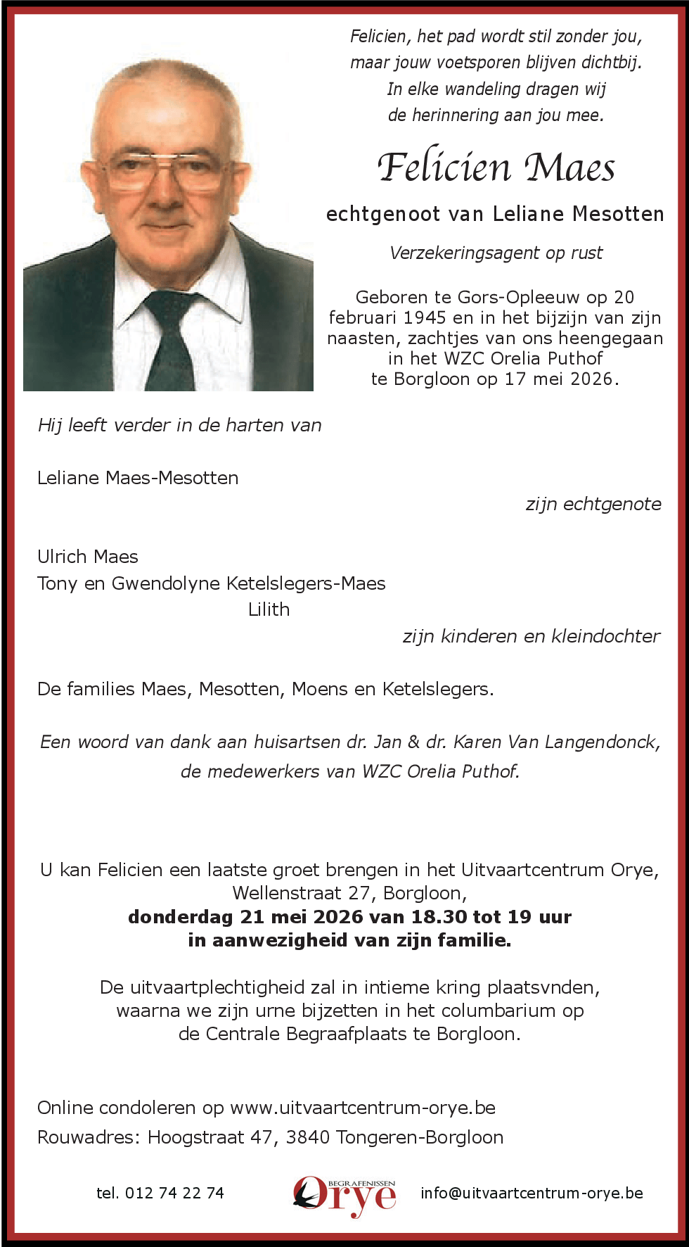 Felicien Maes