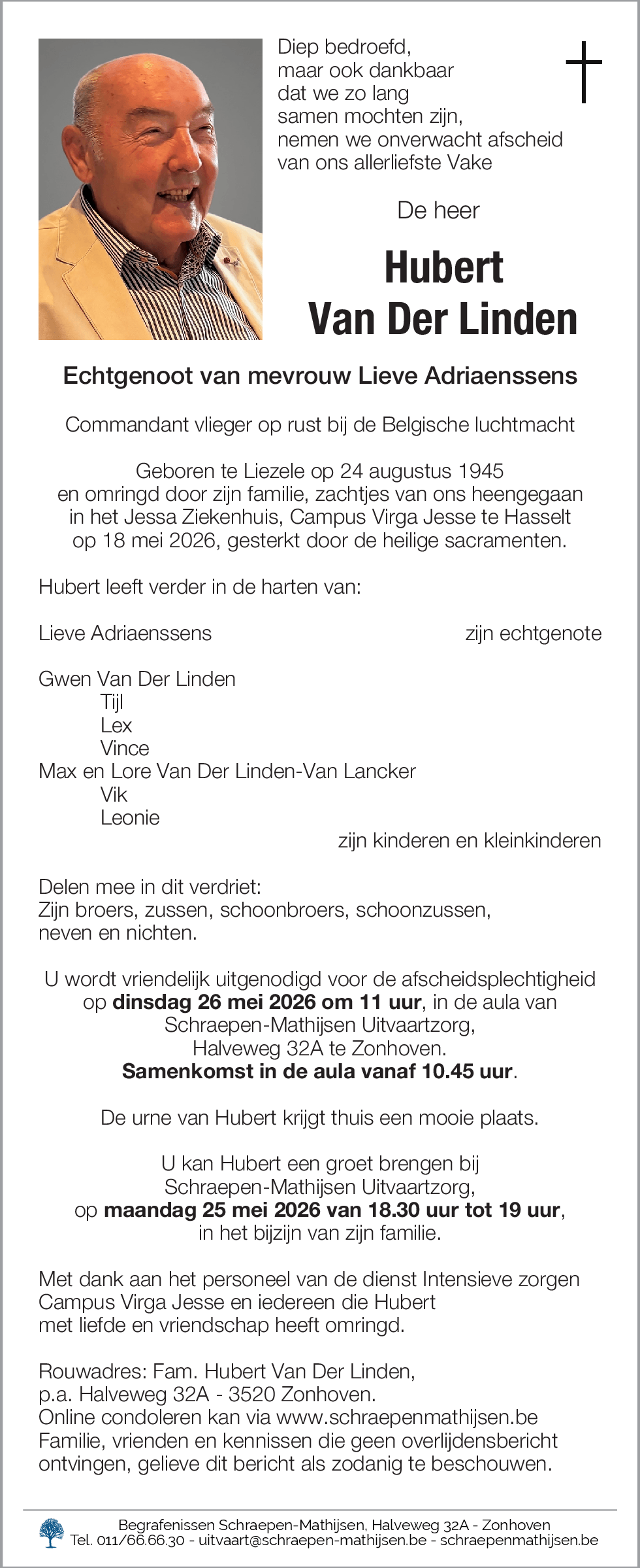 Hubert Van Der Linden