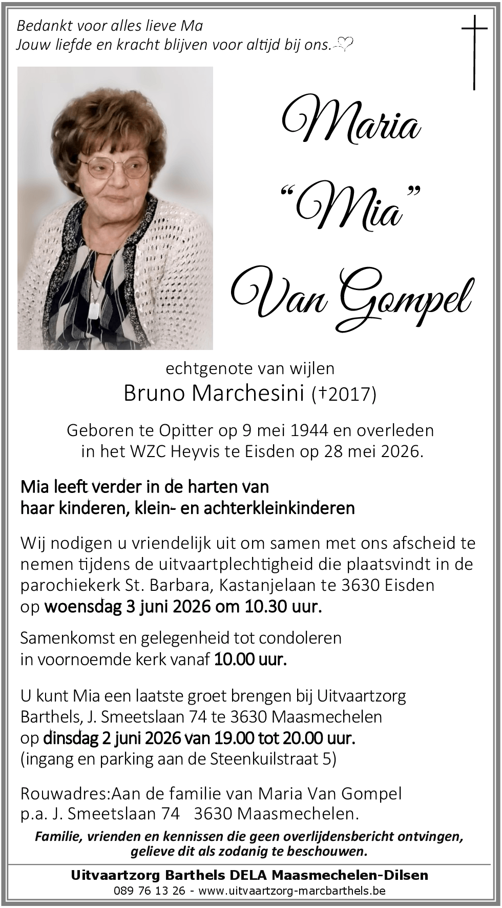 Maria Van Gompel