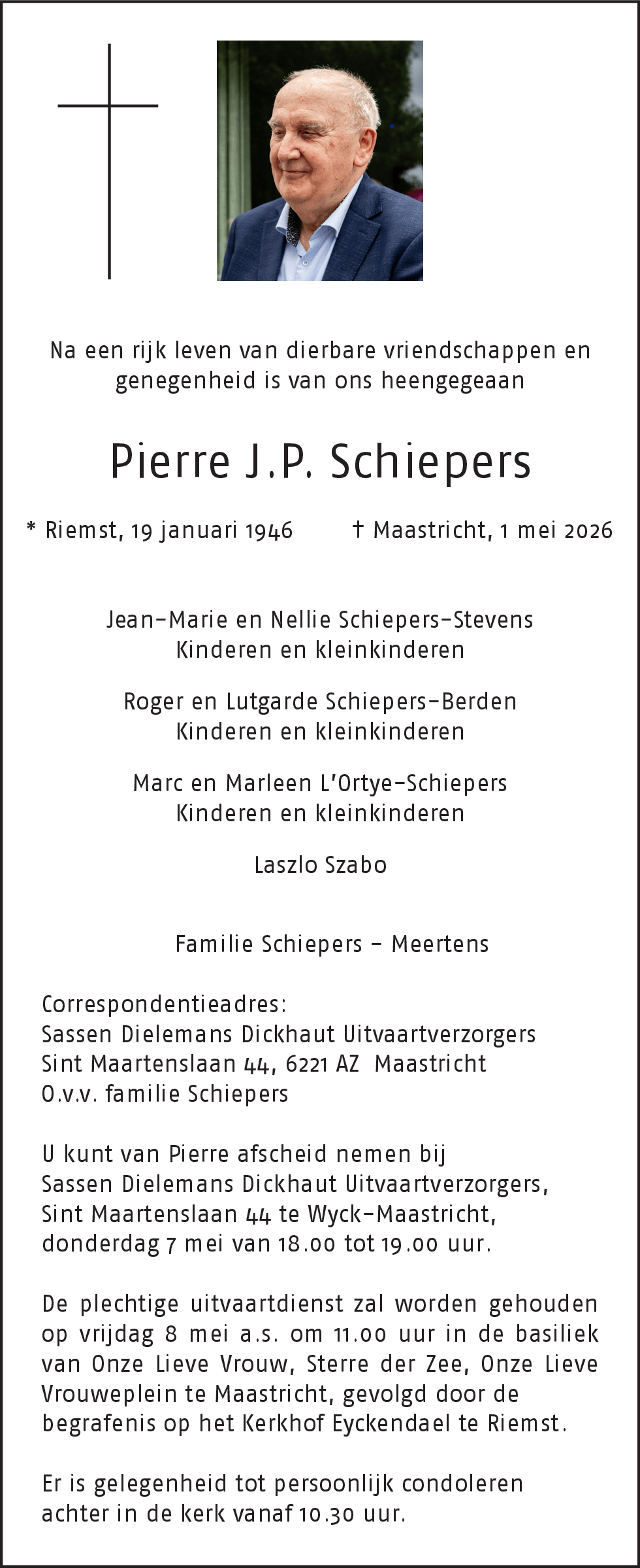 Pierre J.P. Schiepers