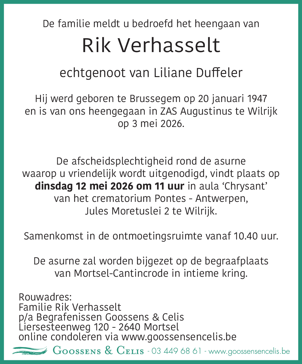 Rik Verhasselt