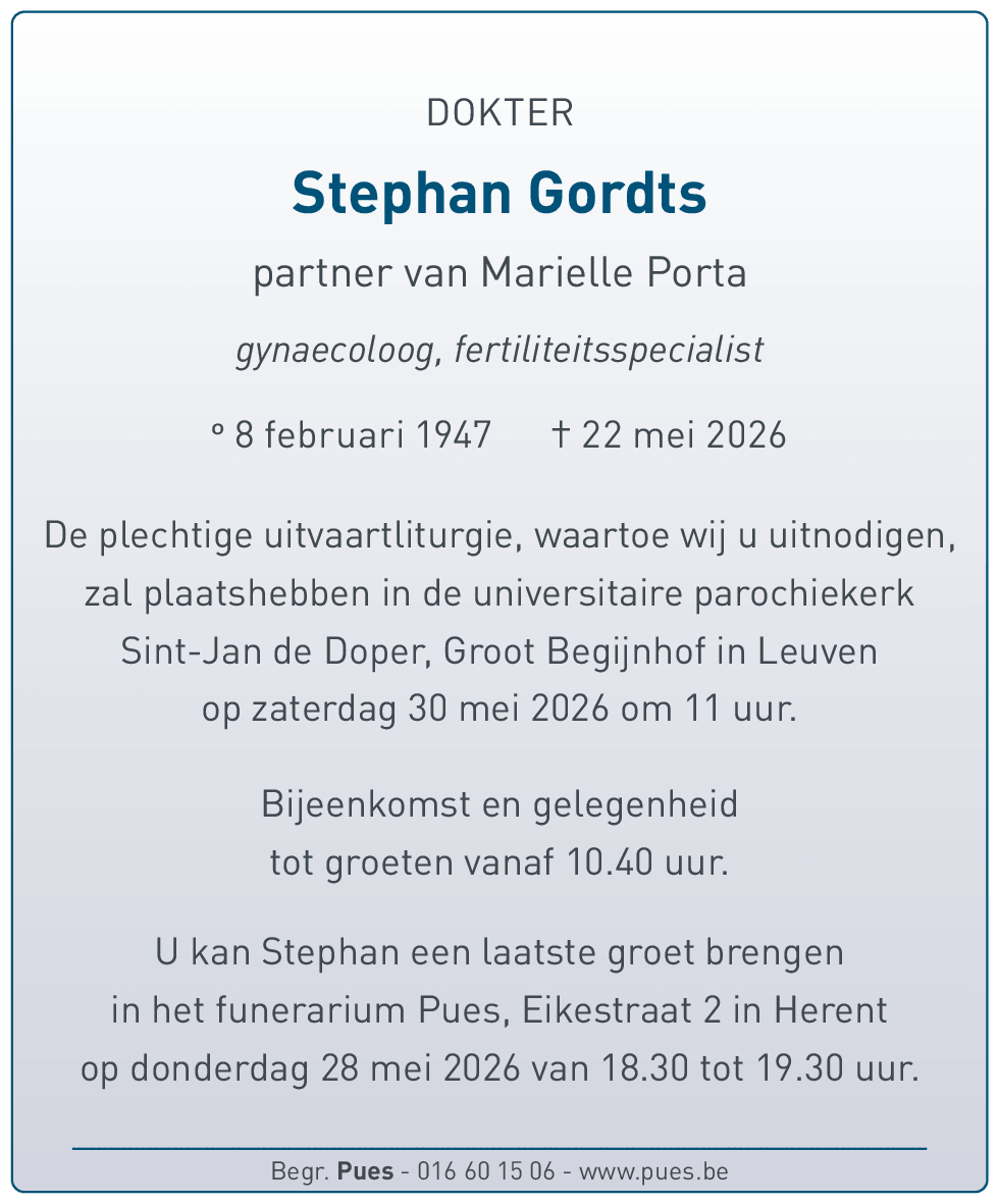 Stephan Gordts