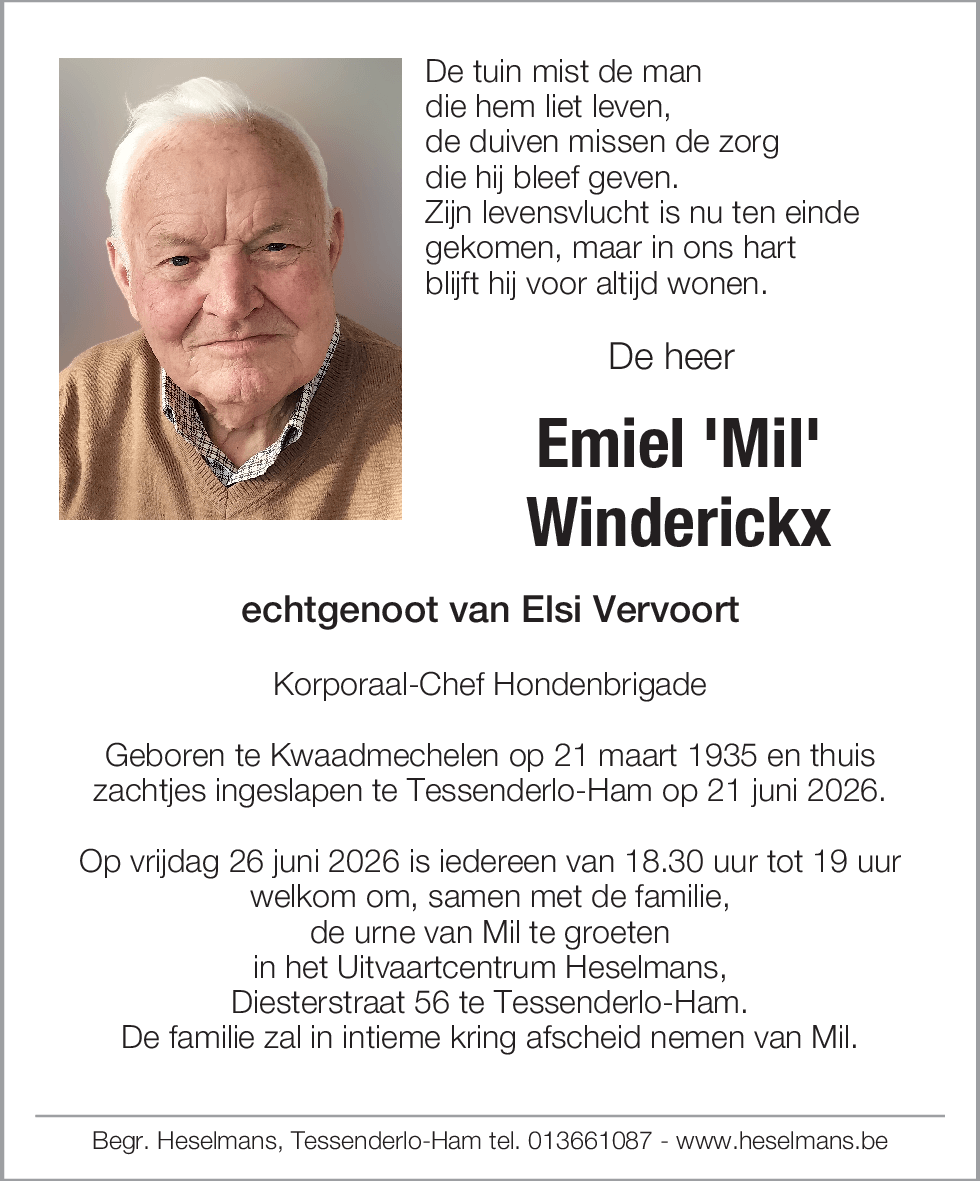 Emiel Winderickx