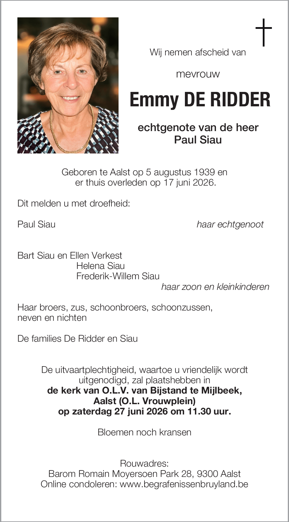 Emmy De Ridder