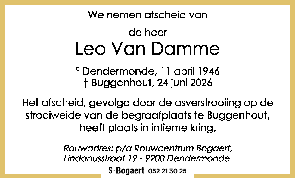 Leo Van Damme