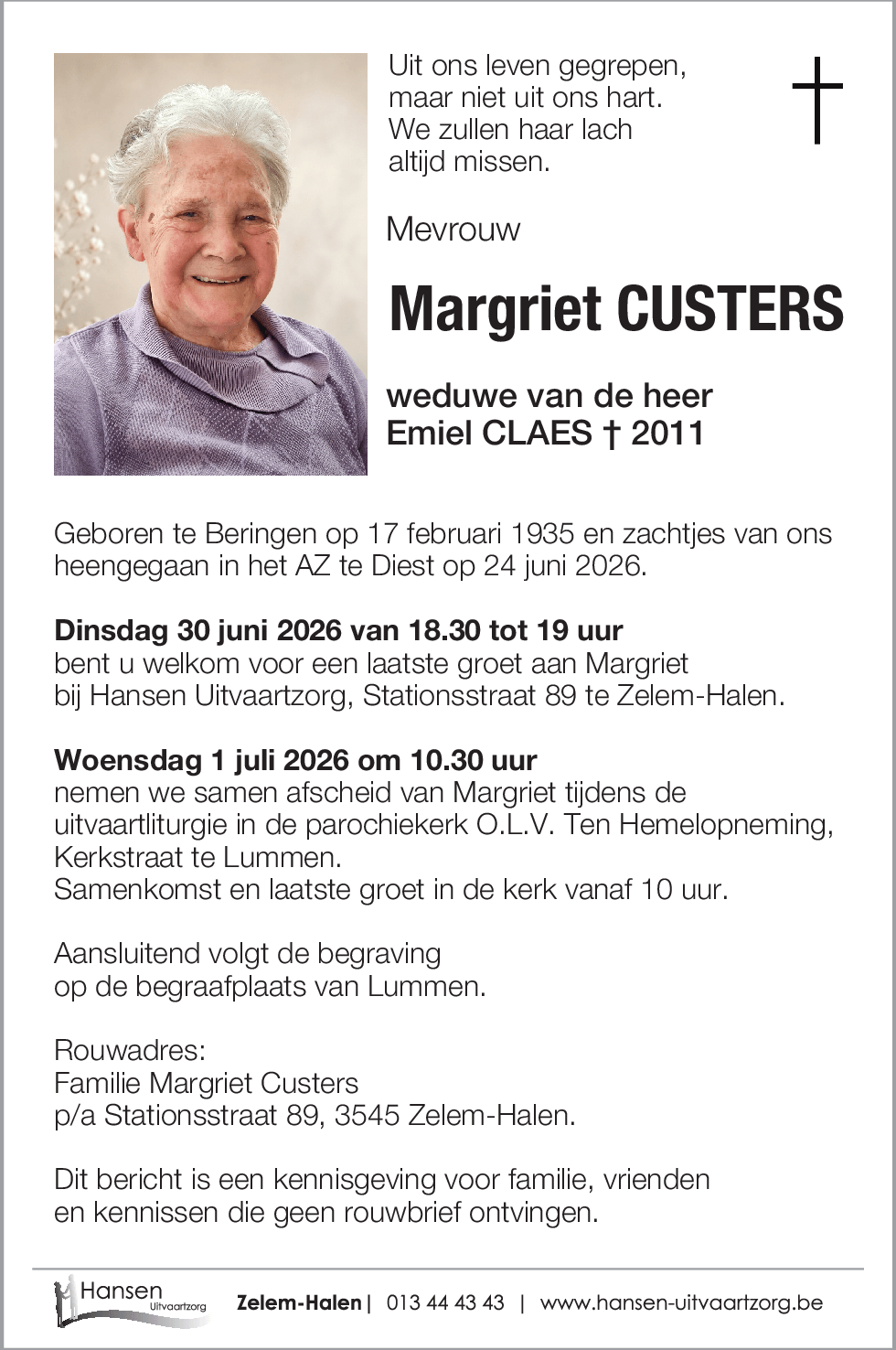 Margriet Custers