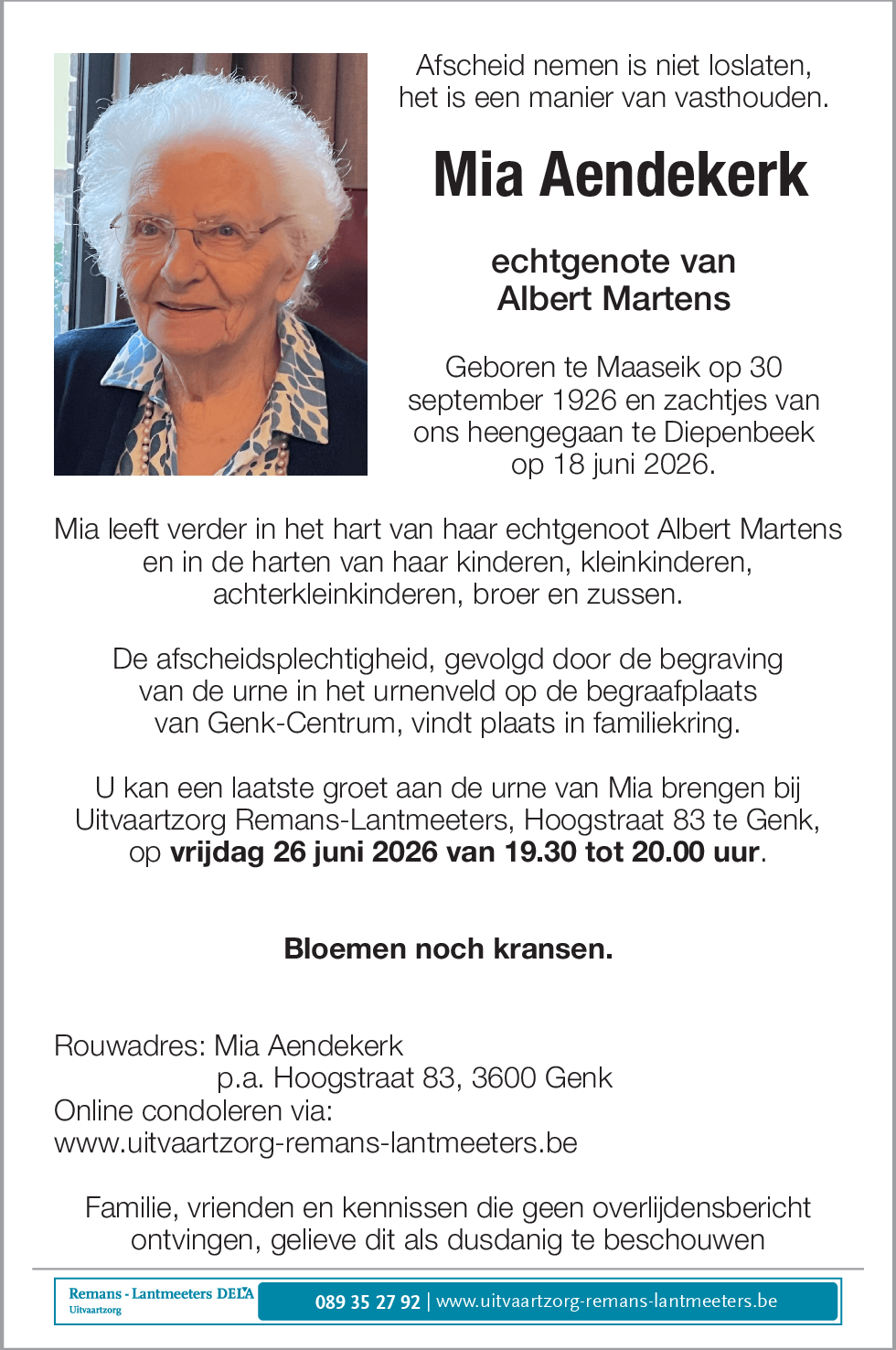 Mia Aendekerk