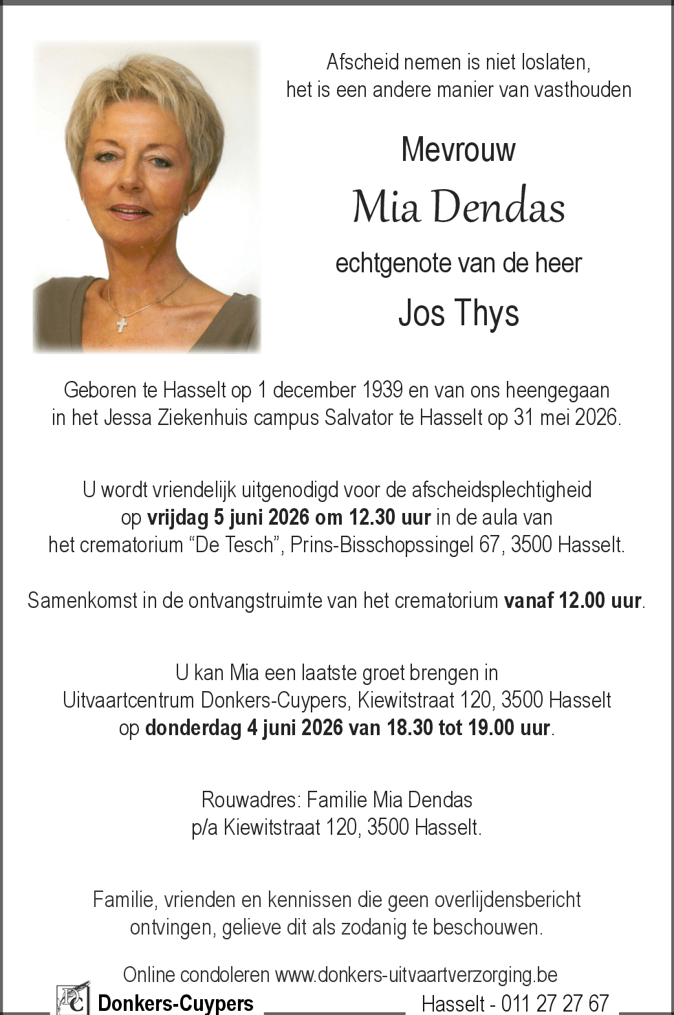 Mia  Dendas 