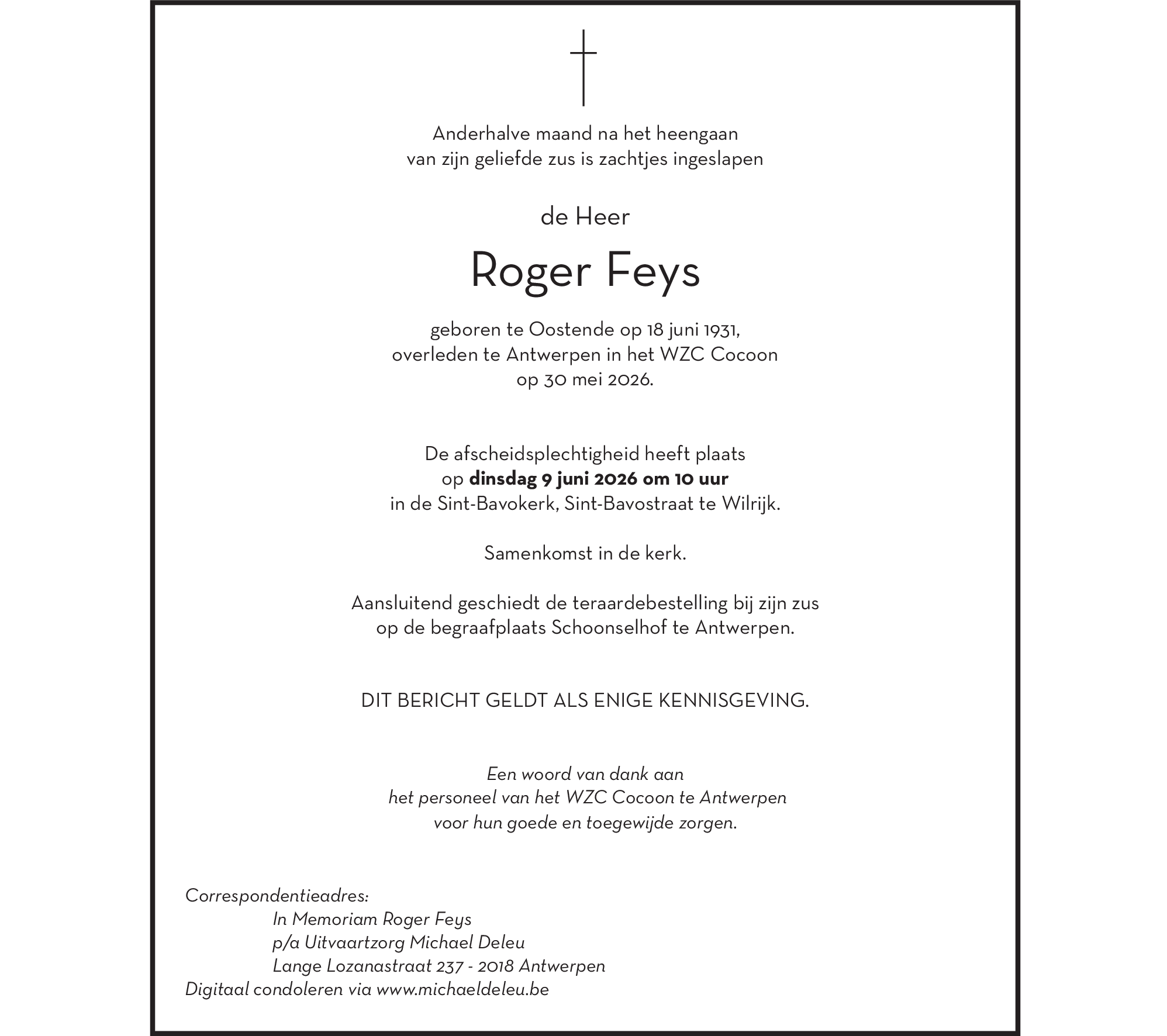 Roger Feys