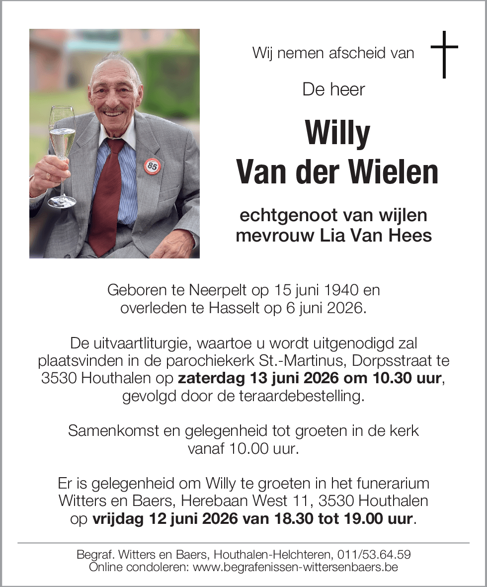 Willy  Van der Wielen