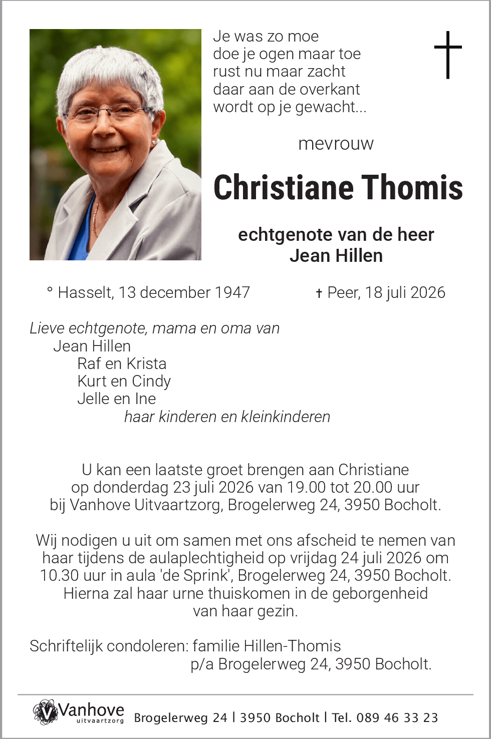 Christiane Thomis
