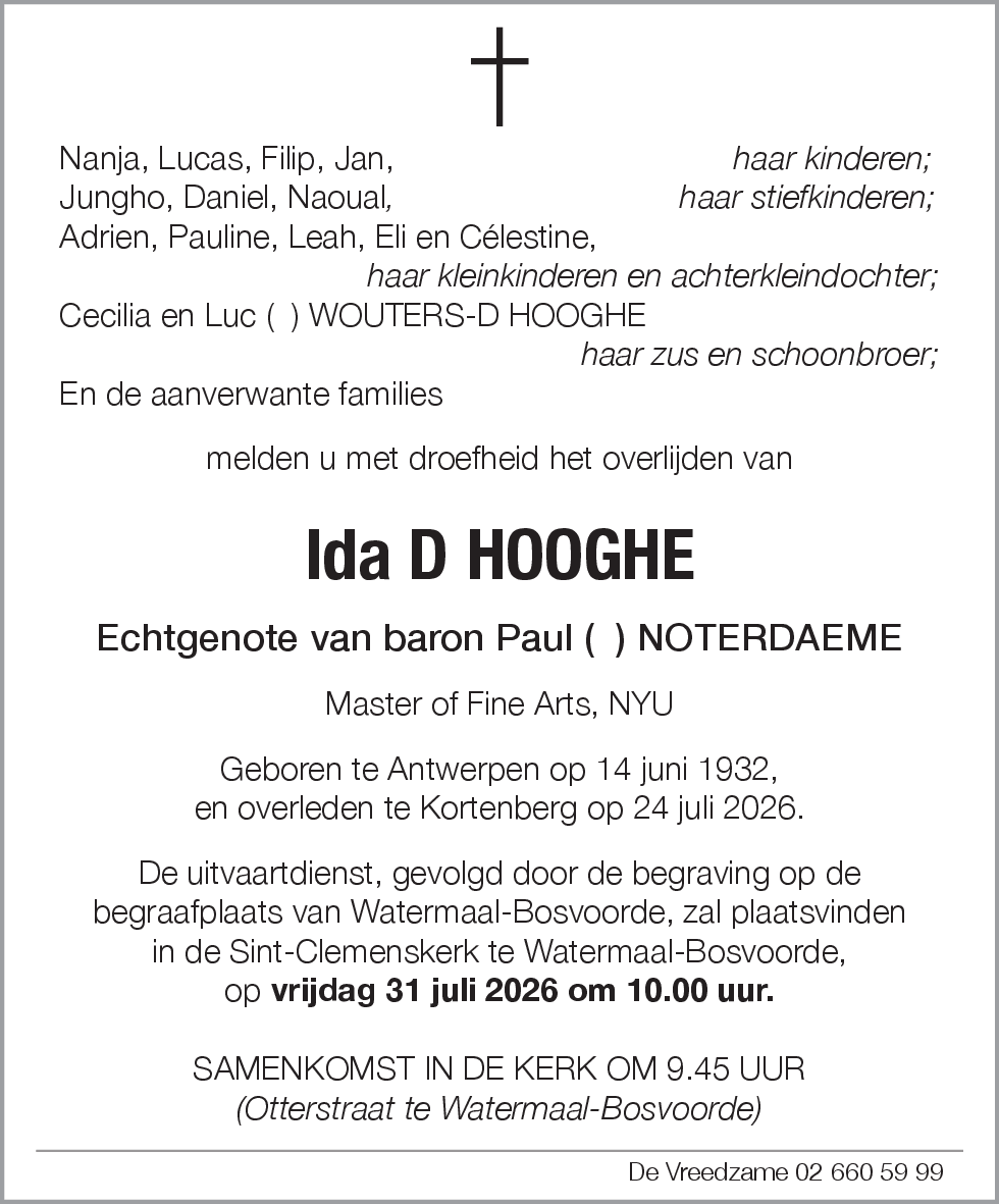 Ida d'Hooghe