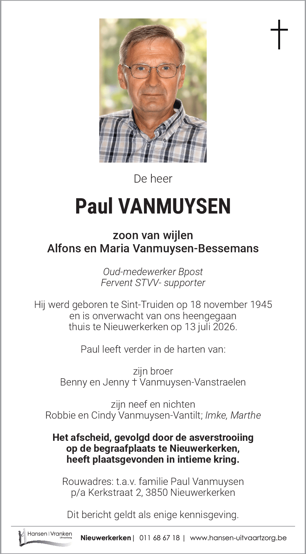 Paul VANMUYSEN