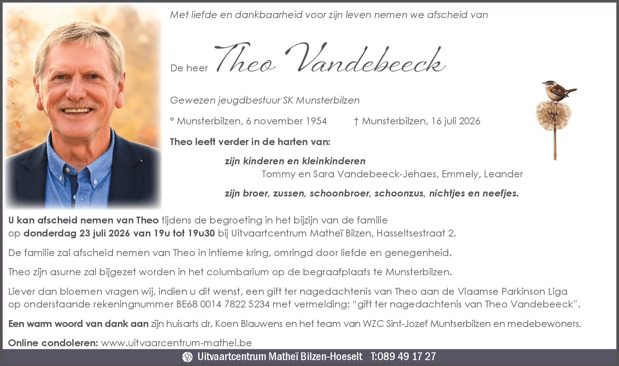 Theo Vandebeeck
