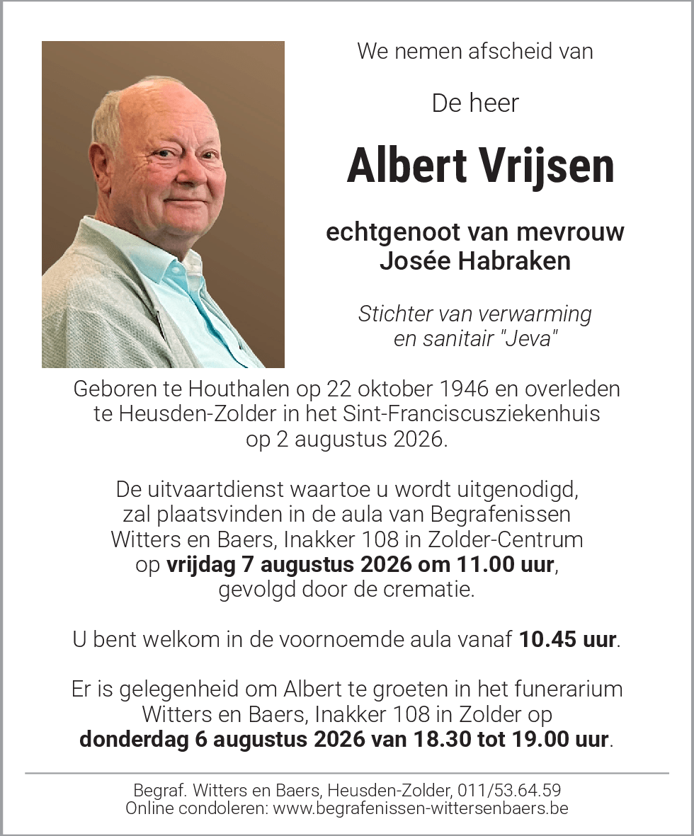 Albert Vrijsen