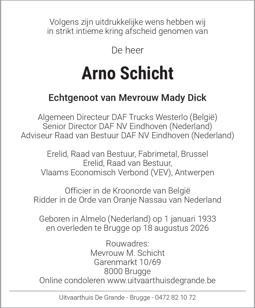 Arno Schicht