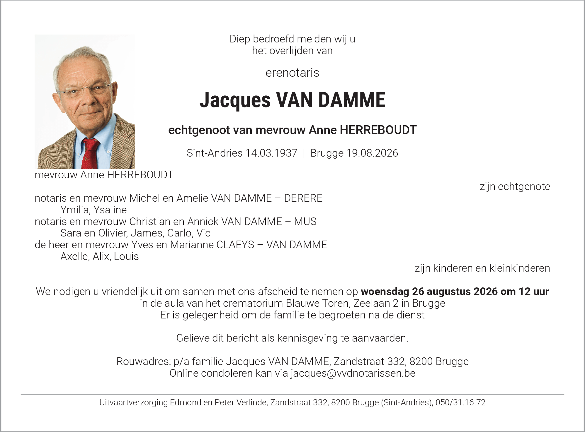 Jacques Van Damme