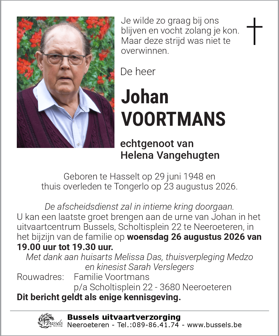 Johan  Voortmans